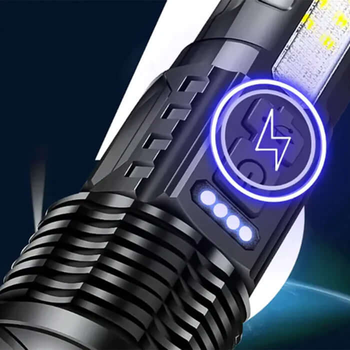 Kit Completo Linterna Táctica Laser - TitanLux™ - 50% de Descuento Solo Hoy!