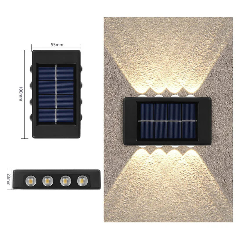 Luces de Pared LED Solares ☀️  - ¡Compra 1 y Llévate 2 Solo Hoy!