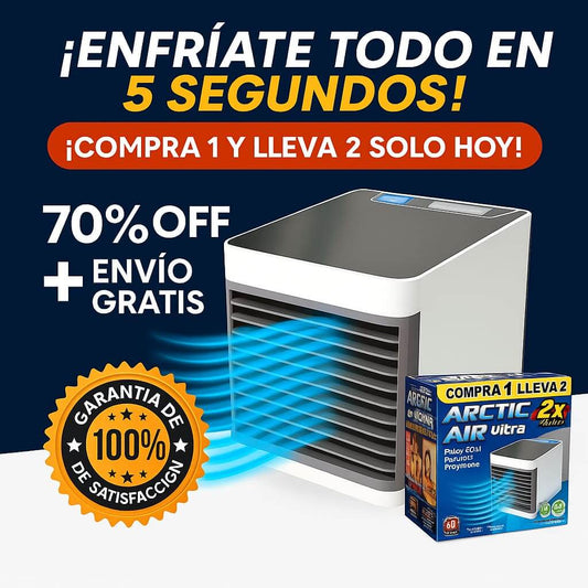 Mini Aire Acondicionado ArticPro® Ultra - ¡COMPRA 1 Y LLÉVATE 2 SOLO HOY! 🔥