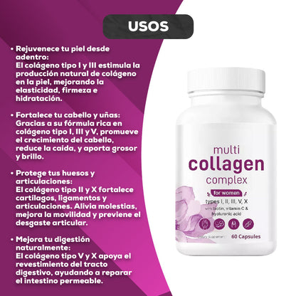 MULTI COLAGENO COMPLEX PEPTIDES X 60 CÁPSULAS