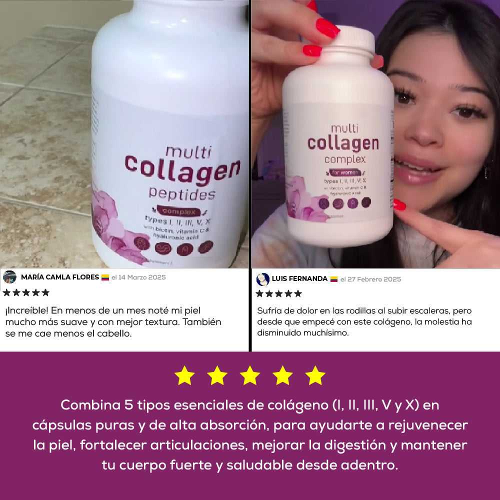 MULTI COLAGENO COMPLEX PEPTIDES X 60 CÁPSULAS
