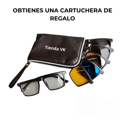 Gafas Magneticas 6 en 1 - COMPRA 1 LLEVA 6