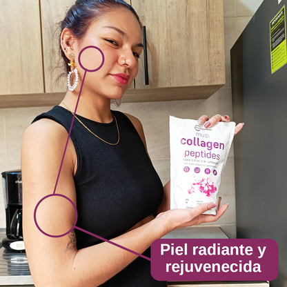 COLÁGENO Multi Collagen Peptides . Mejora tu piel, cabello, uñas y articulaciones  1- Libra